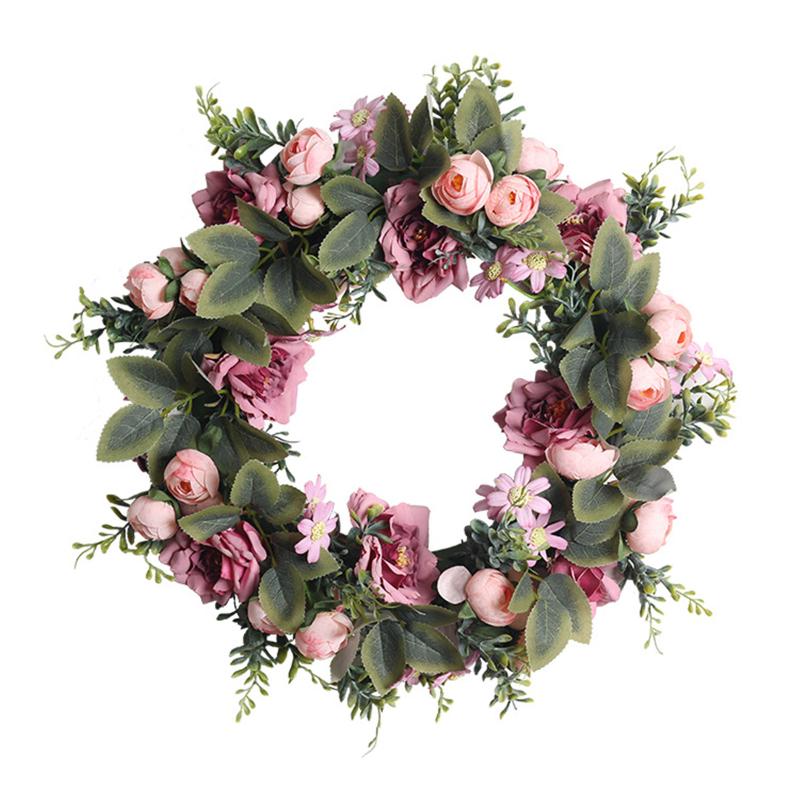 Decorative Flowers & Wreaths Simulation Valentine's Day Wreath Decoration Venue Layout Props Bride Hoop Decor Wedding
Decorative Flowers & Wreaths Simulation Valentine's Day Wreath Decoration Venue Layout Props Bride Hoop Decor Wedding