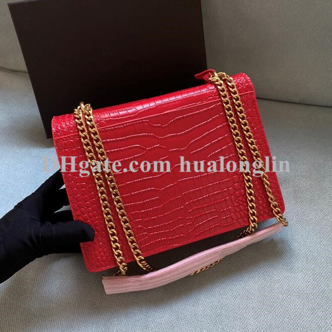Fashion Shoulder Bags Handbag Woman Bag Women Purse Original box cross body messenger chain lady bags handbags alligator, With box
Fashion Shoulder Bags Handbag Woman Bag Women Purse Original box cross body messenger chain lady bags handbags alligator, With box