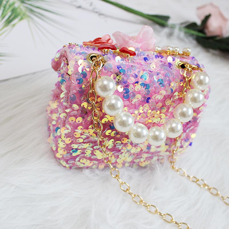 Purse Kids Mini Purses And Handbags Cute Princess Crossbody Bags For Baby Girls Small Coin Pouch Girl Party Pearl Hand Gift