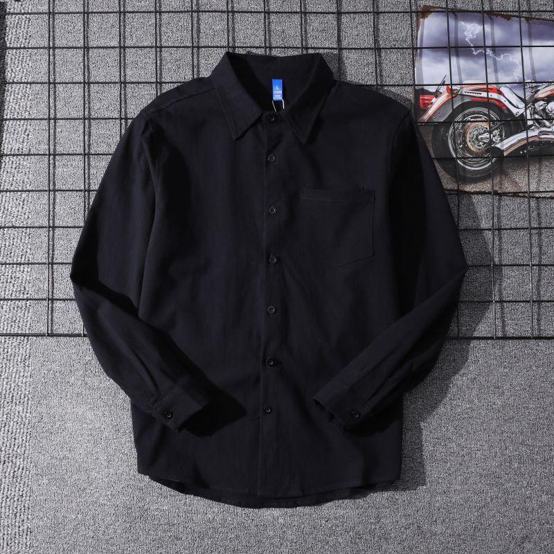 Men's Casual Shirts Men 2022 Spring Autumn Solid Color Oversize Plus Szie Loose Male Long Sleeve Social Blouses O824, White;black
Men's Casual Shirts Men 2022 Spring Autumn Solid Color Oversize Plus Szie Loose Male Long Sleeve Social Blouses O824, White;black