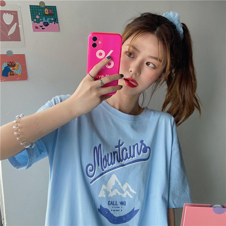 2021 New Harajuku Kawaii Imprint the Cartoon Short Sleeve of Women Will See Tops Kpop Oversize School T-shirt Young Style Clothes Xukb, Sky blue
2021 New Harajuku Kawaii Imprint the Cartoon Short Sleeve of Women Will See Tops Kpop Oversize School T-shirt Young Style Clothes Xukb, Sky blue