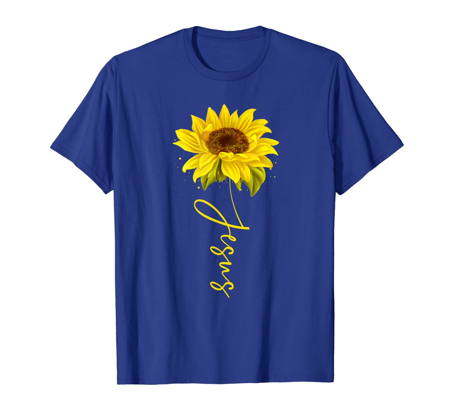 sunflower jesus shirt love religion gifts, White;black