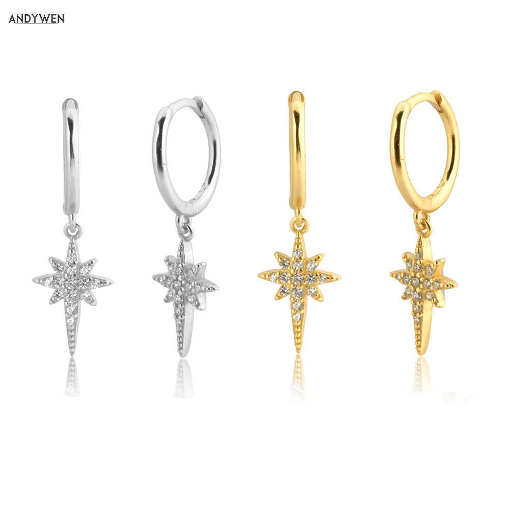 ANDYWEN 925 Sterling Silver Classic Rock Punk Drop Earring Clear Zircon Luxury Circle Loops Women Piercing 210608
ANDYWEN 925 Sterling Silver Classic Rock Punk Drop Earring Clear Zircon Luxury Circle Loops Women Piercing 210608