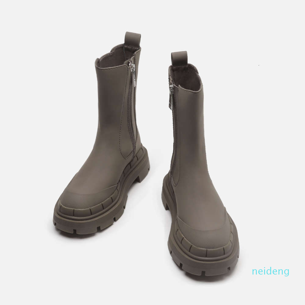 Za boots khaki green pipe side zipper Martin black thick soled slim spring summer 2021 hh521521
Za boots khaki green pipe side zipper Martin black thick soled slim spring summer 2021 hh521521