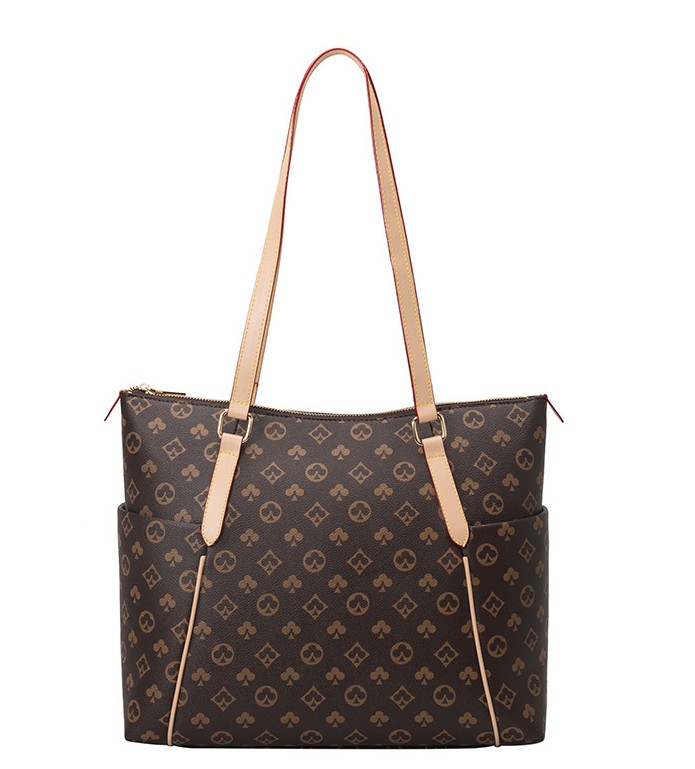 Tote Bag Women Shoulder Handbag Factory onthego Top Quality Leather On the go Shopping Bags Embossed leopard Printed Patchwork Color Braided Handle Long Strap, Brown
Tote Bag Women Shoulder Handbag Factory onthego Top Quality Leather On the go Shopping Bags Embossed leopard Printed Patchwork Color Braided Handle Long Strap, Brown