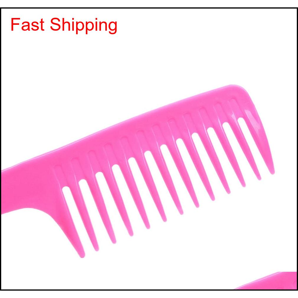Wholesale- Candy Colors 23.8cm Handgrip Barber Hairdressing Haircut Comb Plastic Wide Tooth Hair Combs H jllsIM homeindustry
Wholesale- Candy Colors 23.8cm Handgrip Barber Hairdressing Haircut Comb Plastic Wide Tooth Hair Combs H jllsIM homeindustry