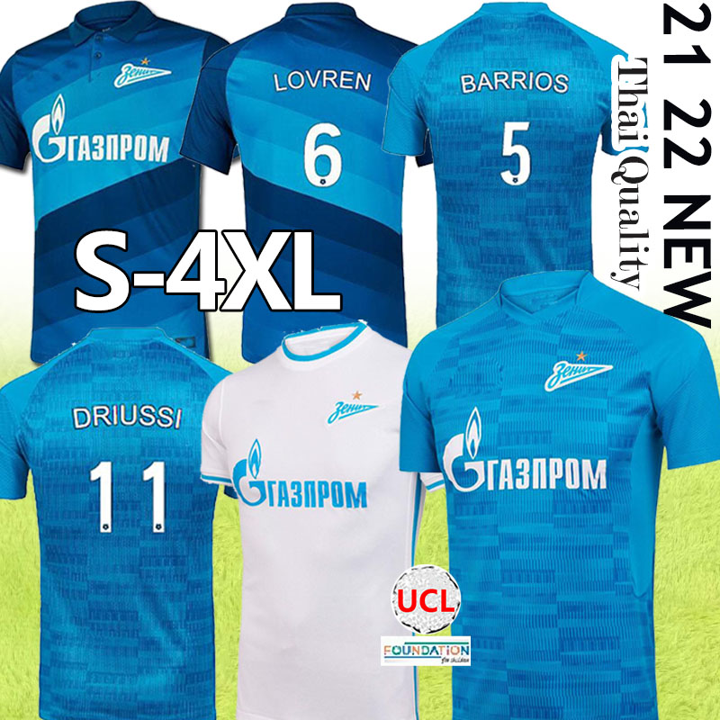 21/22 Thai FC Zenit Home Blue Soccer Jerseys 2021 2022 10 DZYUBA 7 AZMOUN Football Shirts 27 OZDOEV MEN Uniforms S-4XL, Zenite 20/21 home
21/22 Thai FC Zenit Home Blue Soccer Jerseys 2021 2022 10 DZYUBA 7 AZMOUN Football Shirts 27 OZDOEV MEN Uniforms S-4XL, Zenite 20/21 home