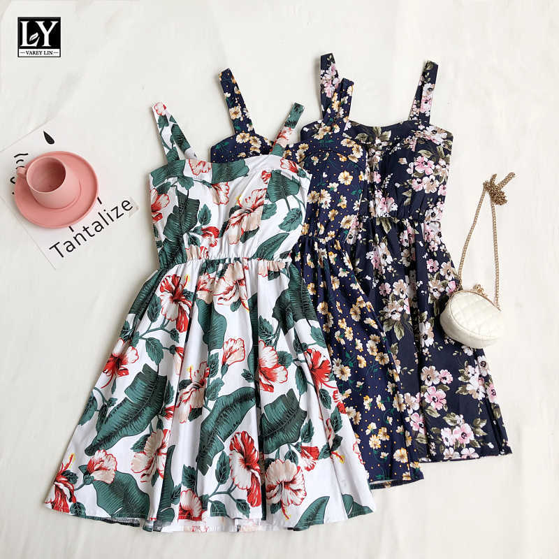 LY VAREY LIN Summer Women Beach Suspender Short Dresses Holiday Style Tropical Printing High Waist Sweet 210526
LY VAREY LIN Summer Women Beach Suspender Short Dresses Holiday Style Tropical Printing High Waist Sweet 210526