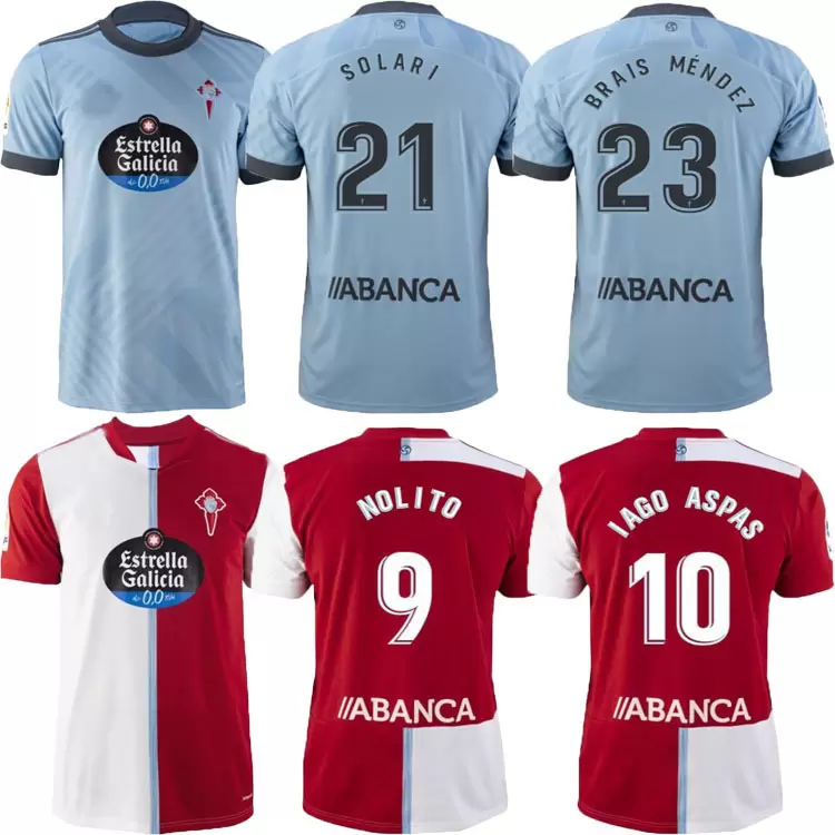 (With VAT) 2122 Celta de Vigo soccer jersey IAGO ASPAS 2021 2022 away camiseta futbol NOLITO F.BELTRAN HUGO MALLO SOLARI S. MINA Brais Mendez home men, 21 22
(With VAT) 2122 Celta de Vigo soccer jersey IAGO ASPAS 2021 2022 away camiseta futbol NOLITO F.BELTRAN HUGO MALLO SOLARI S. MINA Brais Mendez home men, 21 22