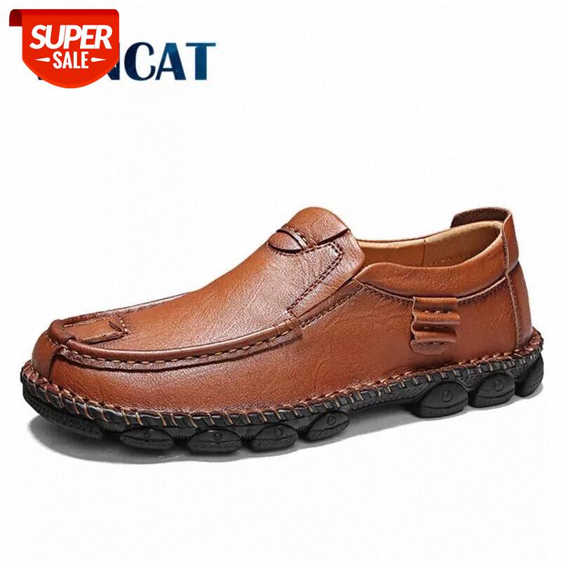 New Men Loafers High Quality Genuine Leather Men's shoes Comfortable Casual Shoes Outdoor Breathable Man Flats Big Size 38-47 #Cl3y
New Men Loafers High Quality Genuine Leather Men's shoes Comfortable Casual Shoes Outdoor Breathable Man Flats Big Size 38-47 #Cl3y