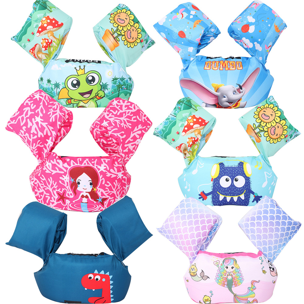 Cartoon Swimming Arm Ring Float Ring Swimming Circle Life Jacket Baby Water Sleeve Buoyancy Vest Equipment for Kids Young Children
Cartoon Swimming Arm Ring Float Ring Swimming Circle Life Jacket Baby Water Sleeve Buoyancy Vest Equipment for Kids Young Children