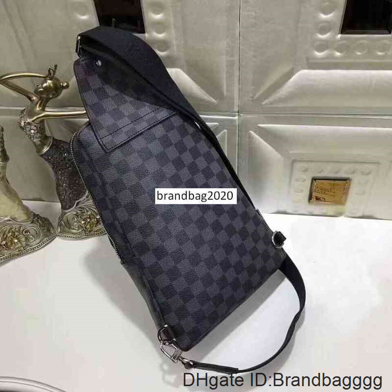 High Quality MEN Bag GC#174 Genuine Leather Shoulder Fashion For Black Hobo 41719 Wallets Chest Bags
High Quality MEN Bag GC#174 Genuine Leather Shoulder Fashion For Black Hobo 41719 Wallets Chest Bags