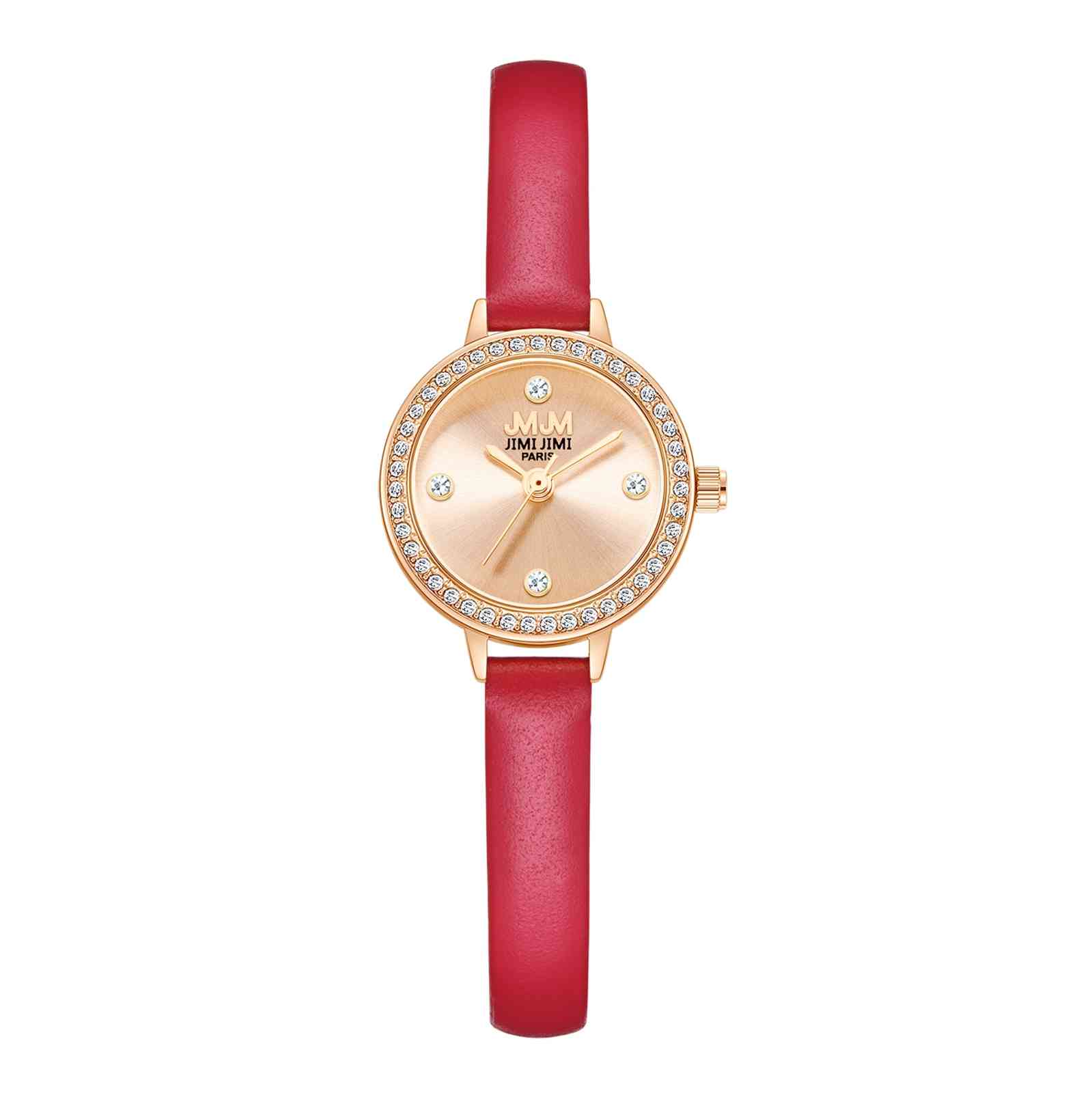Personality es Fashion Elegant Ladies Leather Iced Out Diamond Wholesale Spot Wrist Quartz Watch 2021, Jm-80001ga
Personality es Fashion Elegant Ladies Leather Iced Out Diamond Wholesale Spot Wrist Quartz Watch 2021, Jm-80001ga