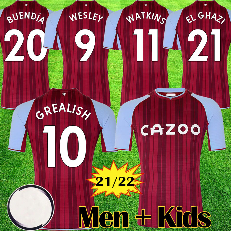 21 22 Aston Soccer Jerseys WESLEY 2021 2022 AVFC jersey GREALISH VILLA Football Shirt EL GHAZI McGINN TREZEGUET DAVIS Men kits Kids equipment Tops, Kids home
21 22 Aston Soccer Jerseys WESLEY 2021 2022 AVFC jersey GREALISH VILLA Football Shirt EL GHAZI McGINN TREZEGUET DAVIS Men kits Kids equipment Tops, Kids home