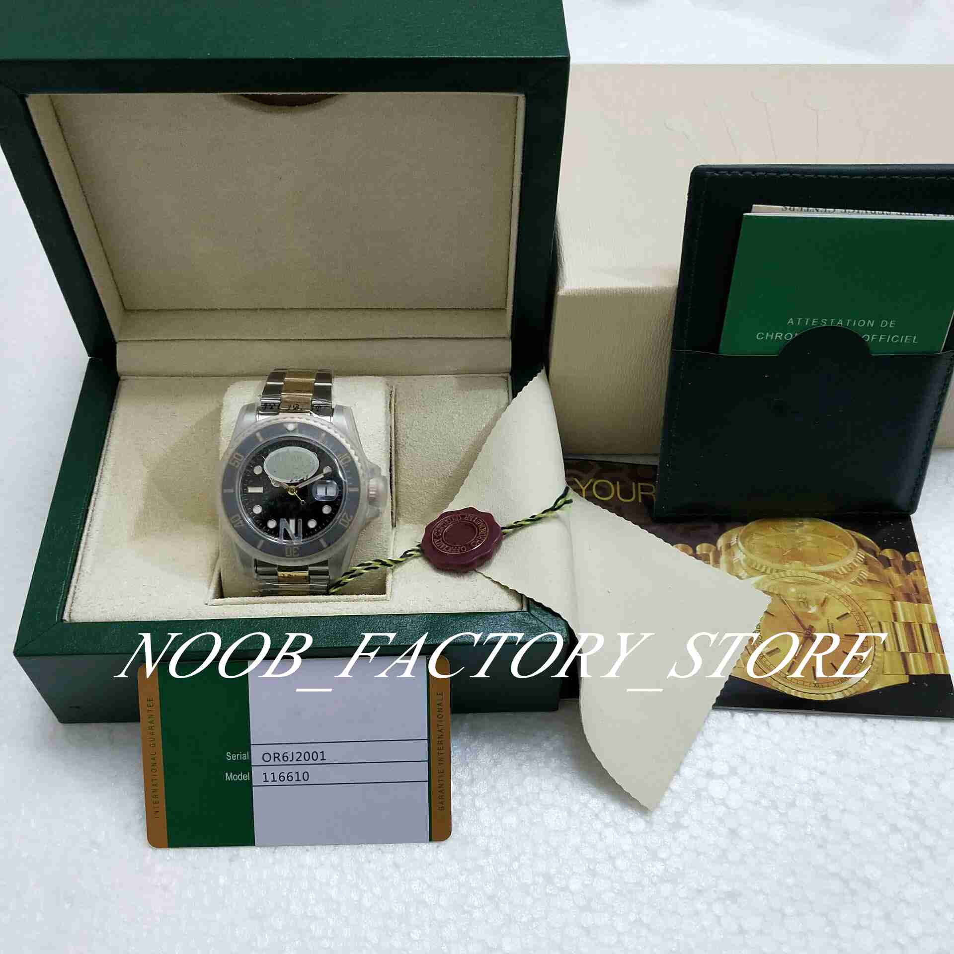 5 Star Super Factory Version Watch V5 5 Style Two Tone gold Automatic Movement 40mm Ceramic Bezel Mens Watches Sapphire Wristwatches new style card Original Box, Blue
5 Star Super Factory Version Watch V5 5 Style Two Tone gold Automatic Movement 40mm Ceramic Bezel Mens Watches Sapphire Wristwatches new style card Original Box, Blue