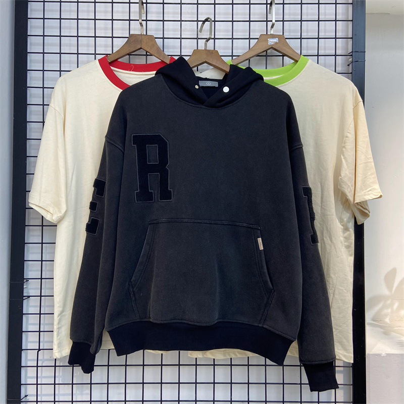 Reaal Pics Hoodies Men Women 1 High Quality Embroidered Hoodie Hooded Patchwork Sweatshirts, Black
Reaal Pics Hoodies Men Women 1 High Quality Embroidered Hoodie Hooded Patchwork Sweatshirts, Black