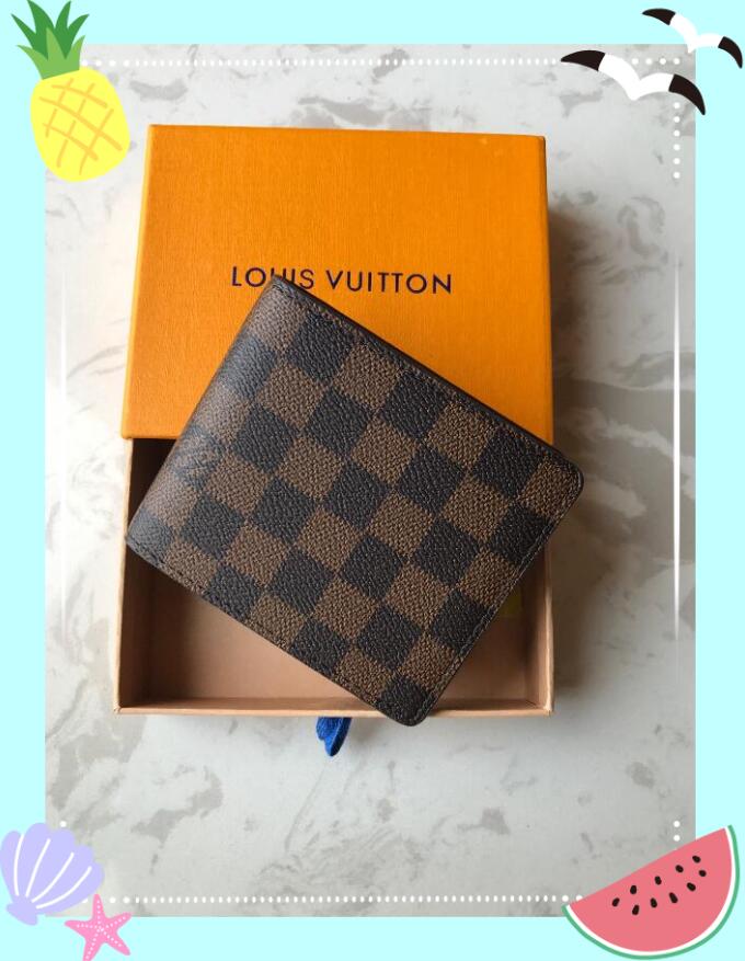 LouisVuttonBag LVLOUISVITTON VUTTON Paris plaid style Mens Wallet Credit Card Holder Purse Men Wallets De, Red;black
LouisVuttonBag LVLOUISVITTON VUTTON Paris plaid style Mens Wallet Credit Card Holder Purse Men Wallets De, Red;black