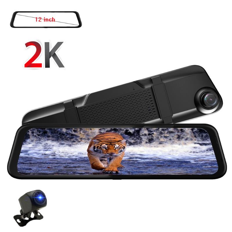 HGDO 2K Car Dvr Mirror Ultra-HD 1440P Dash Cam 12 Inch Rear View Mirror FHD Video Recorder With Rear View Camera registrar
HGDO 2K Car Dvr Mirror Ultra-HD 1440P Dash Cam 12 Inch Rear View Mirror FHD Video Recorder With Rear View Camera registrar