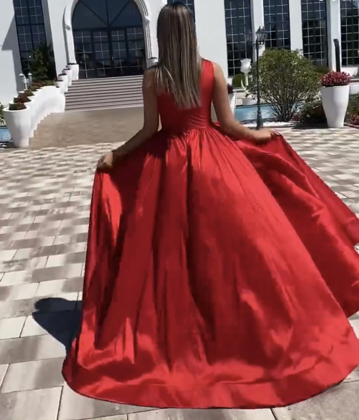 Sexy Red Evening Dresses 2022 With Dubai Formal Gowns Party Prom Dress Arabic Middle East One Shoulder High Split Custom Made