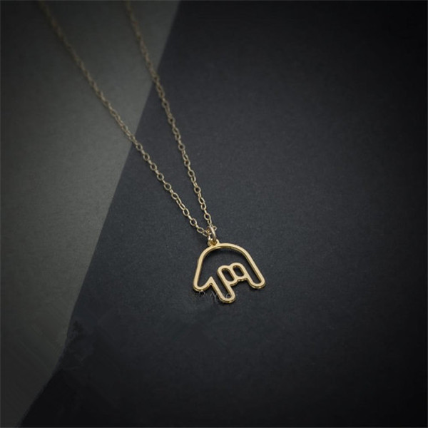 10PCS Africa Country Map Honeybee Mouse Alien Hand Gesture Mama Letter Mountain Glasses Apple Pine Cone Pendant Chain Necklace for Women