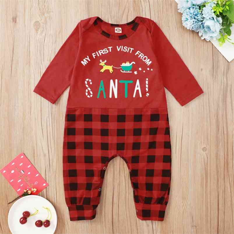 Winter Style Infant born Baby Romper Cotton Long Sleeve Print Letter Plaid Cute Jumpsuits Babys Clothes Outfits 0-18M 210629, Red
Winter Style Infant born Baby Romper Cotton Long Sleeve Print Letter Plaid Cute Jumpsuits Babys Clothes Outfits 0-18M 210629, Red