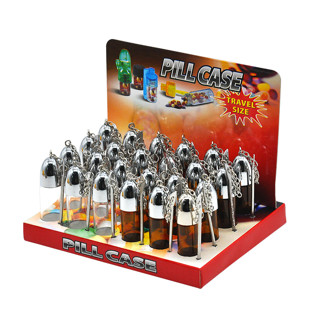 57MM Glass Snuff Pill box Case Bottle Silver Clear&Brown Vial with Metal Spoon Spice Bullet Rocket Snorter sniffer smoking
57MM Glass Snuff Pill box Case Bottle Silver Clear&Brown Vial with Metal Spoon Spice Bullet Rocket Snorter sniffer smoking