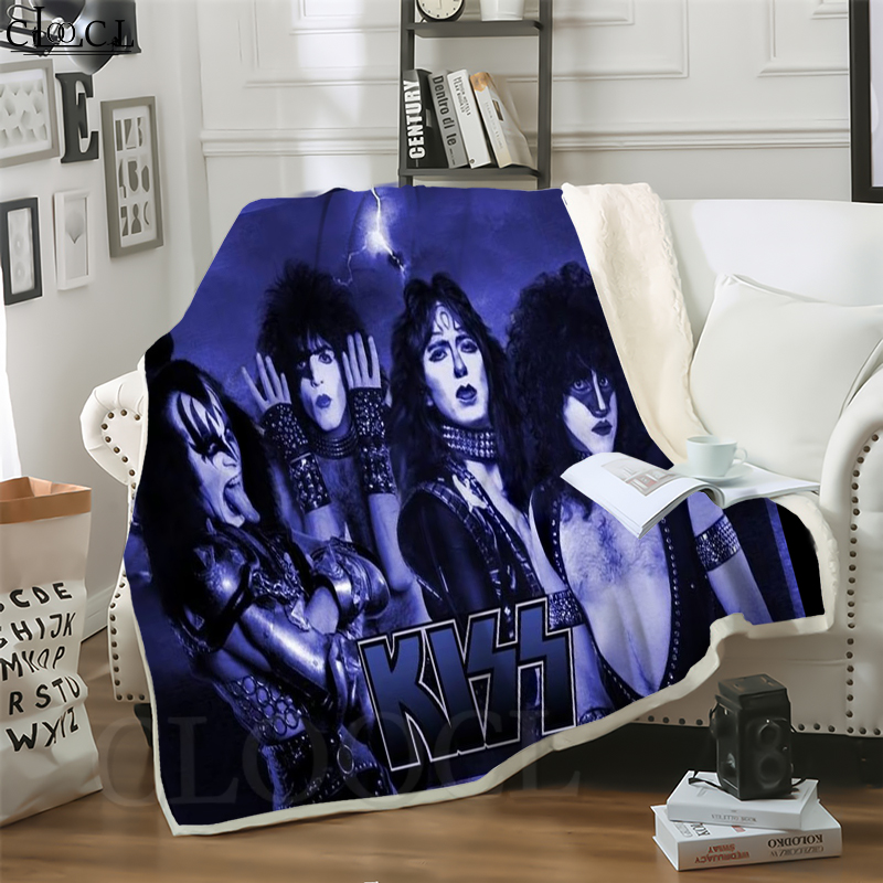 CLOOCL New Metal Rock Kiss Band 3D Print Casual Style Air Conditioning Blanket Sofa Teens Bedding Throw Blankets Plush Quilt
CLOOCL New Metal Rock Kiss Band 3D Print Casual Style Air Conditioning Blanket Sofa Teens Bedding Throw Blankets Plush Quilt