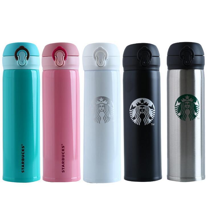 16OZ Starbucks Men And Women Favorite Mugs With Coffee Cups Stainless Steel Cups Support Custom Logo Free Shipping, Customize