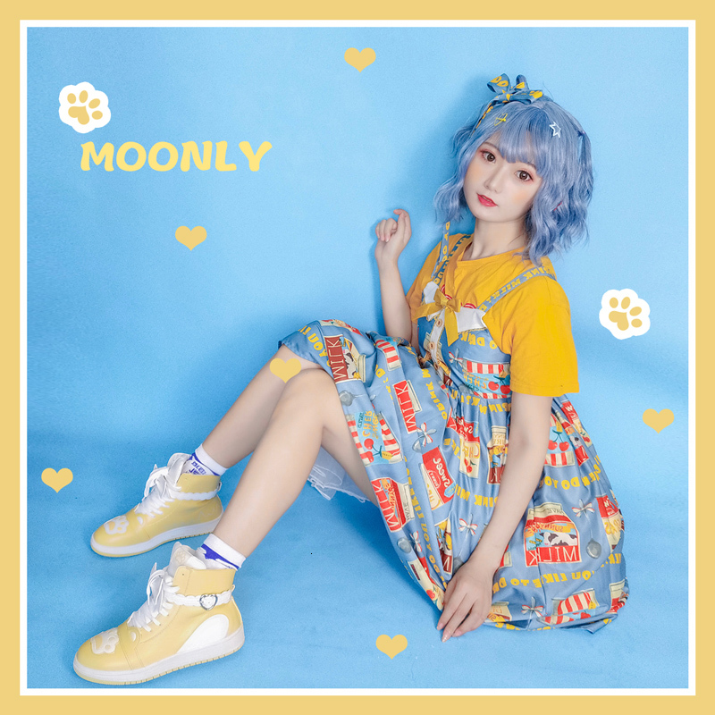 Sweet Student Girls Loli Tennis Kawaii Heels Down Japanese Apartments Cute Anime Lolita Women's Shoes Rent Up to Top Sports Hi90
Sweet Student Girls Loli Tennis Kawaii Heels Down Japanese Apartments Cute Anime Lolita Women's Shoes Rent Up to Top Sports Hi90