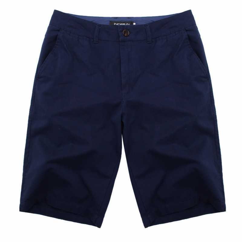 2024 Casual Summer Shorts Men Cotton Knee Length chinos shorts Vintage Casual Men Shorts Fashion masculina Big Large Size