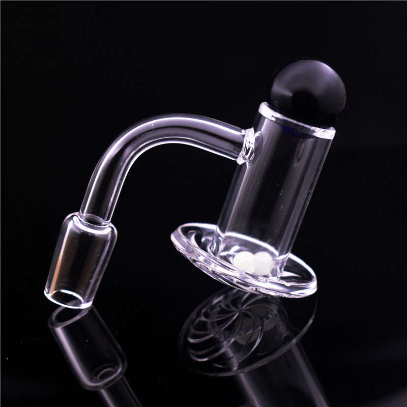 Newest US Grade Full Weld 20mm OD Beveled Edge Quartz Banger 90 Degrees Blender Quartz Banger Nails with glass carb cap ball and terp pear
Newest US Grade Full Weld 20mm OD Beveled Edge Quartz Banger 90 Degrees Blender Quartz Banger Nails with glass carb cap ball and terp pear
