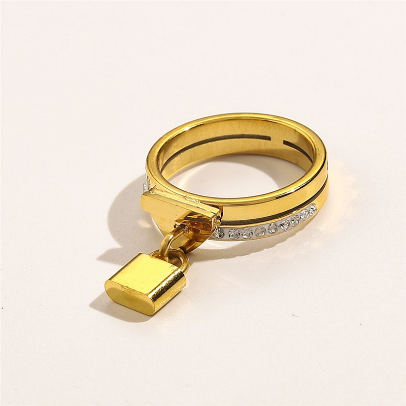 Fashion designer Gold Color Stainless Steel Women Necklace Ring Bracelet With Lock C1201X
Fashion designer Gold Color Stainless Steel Women Necklace Ring Bracelet With Lock C1201X