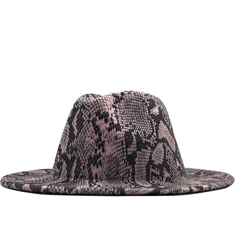2021 New Fedora Men Wide Brim Hats Crocodile Snake Striped Band Jazz Cap Wool Autumn Casual Panama Winter Hat Women Kw7t, 04
2021 New Fedora Men Wide Brim Hats Crocodile Snake Striped Band Jazz Cap Wool Autumn Casual Panama Winter Hat Women Kw7t, 04