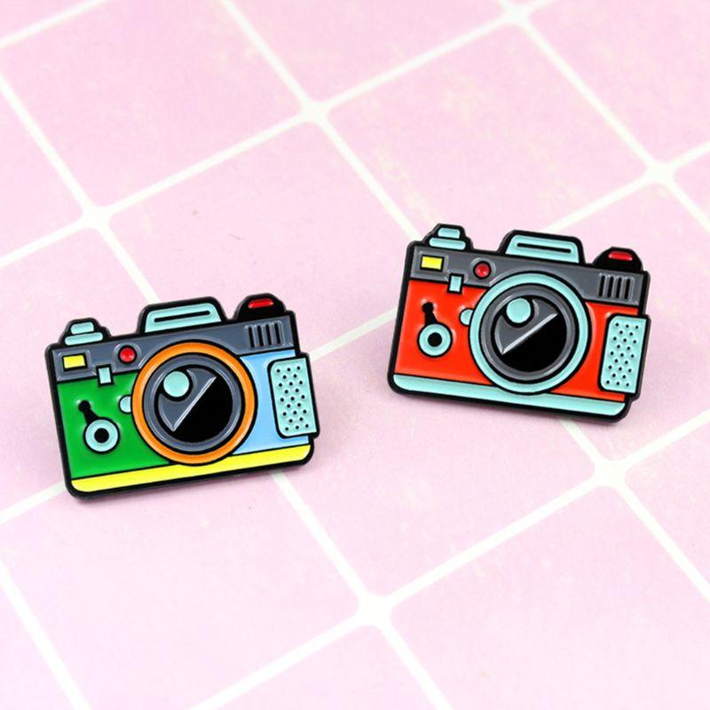 Cartoon Cute Colorful Camera Shape Alloy Brooch Lightweight Clothes Pin Badge Enamel Lapel Dresses Hat Scarf Decor Accessory
Cartoon Cute Colorful Camera Shape Alloy Brooch Lightweight Clothes Pin Badge Enamel Lapel Dresses Hat Scarf Decor Accessory