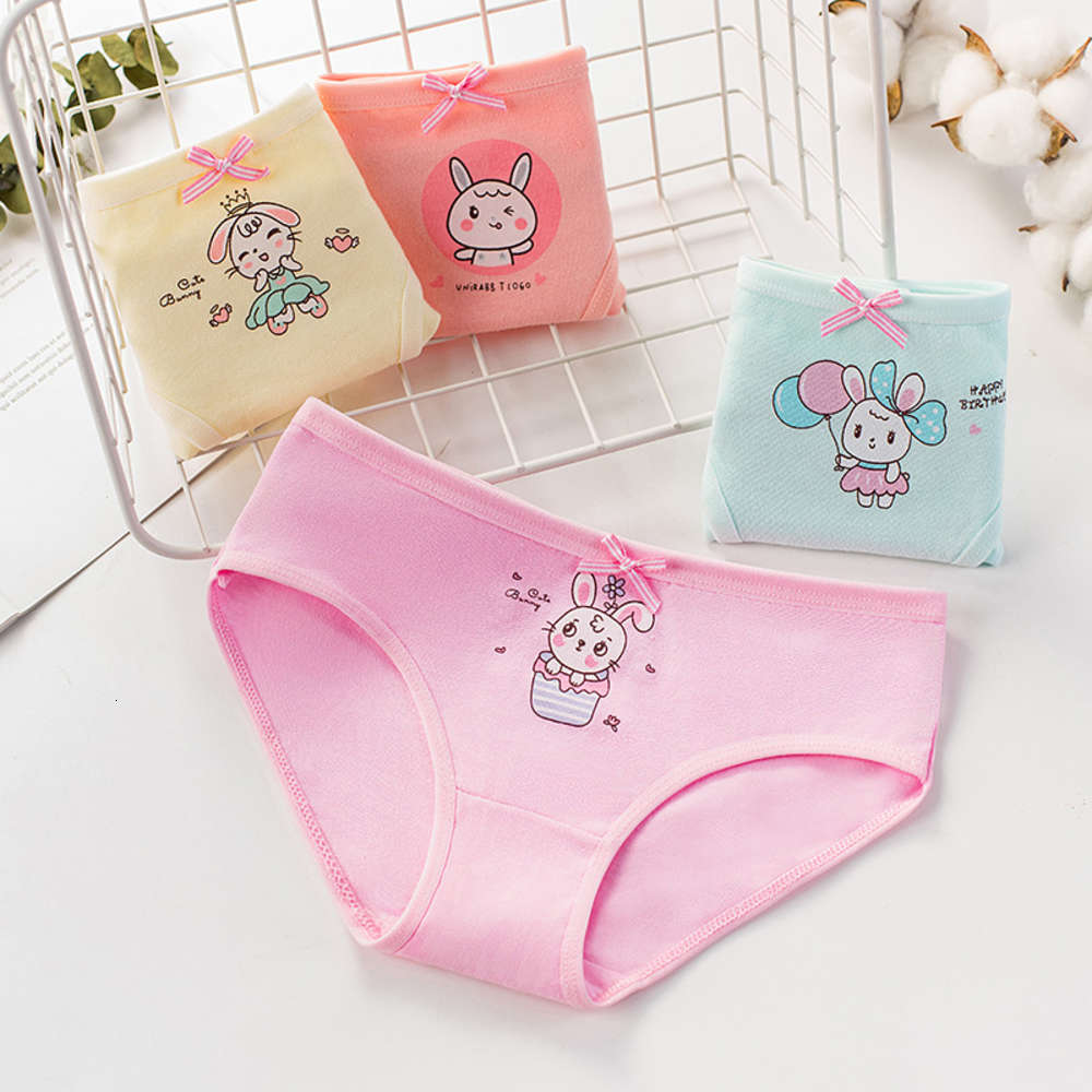 Cotton children's underwear, women's briefs, cartoon girl's underwear, Camo