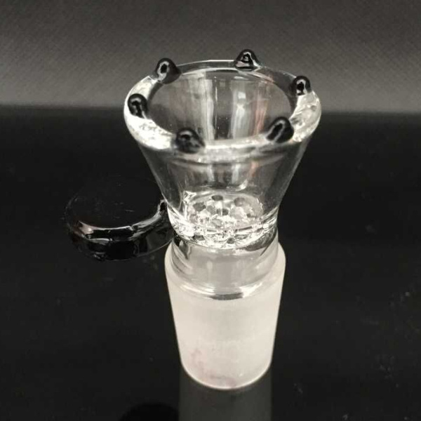 14mm 18mm Male smoke bowl black handle small honeycomb female joint for glass water pipe bong
14mm 18mm Male smoke bowl black handle small honeycomb female joint for glass water pipe bong