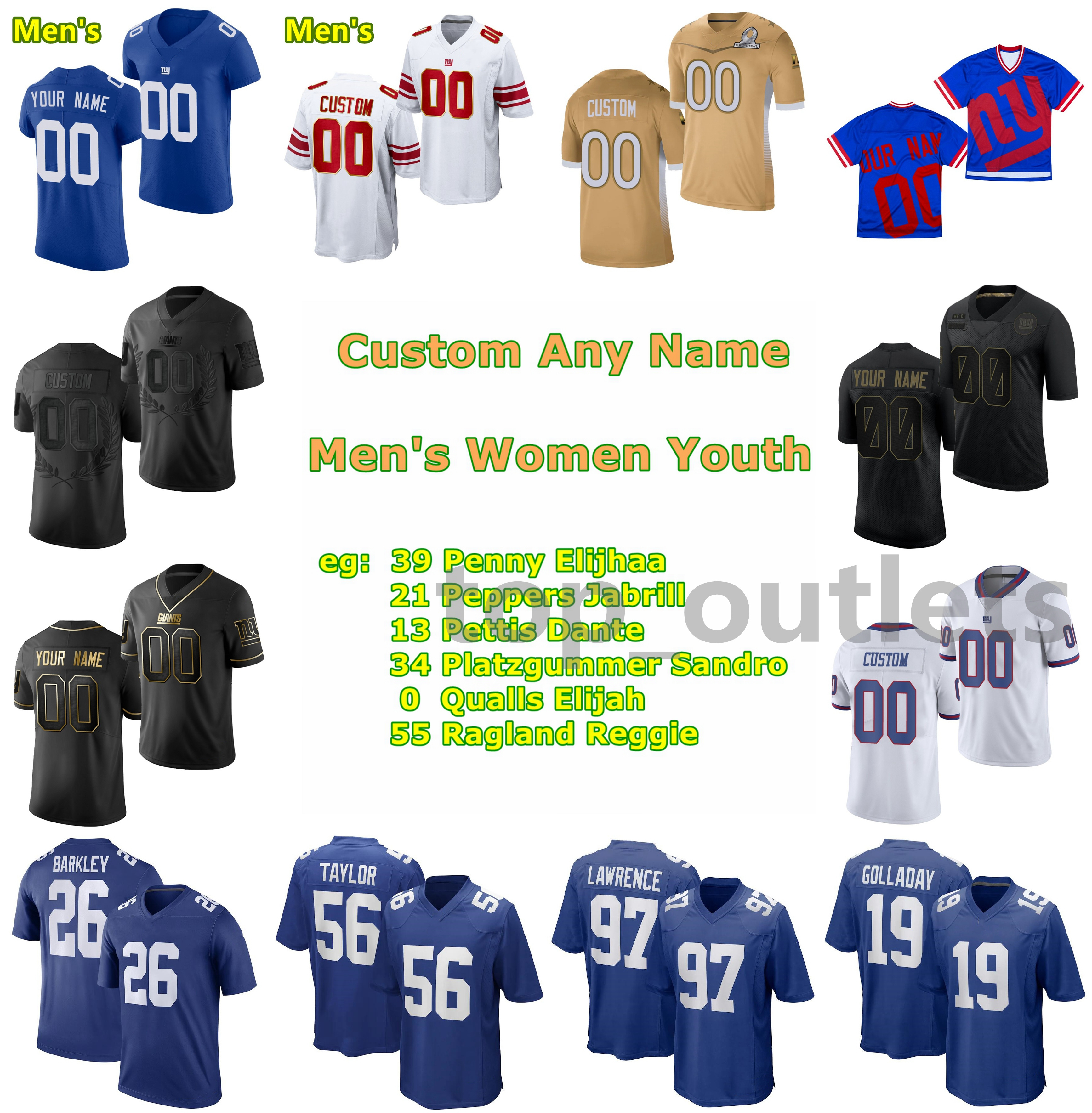 2021 Giants American Football Jerseys Kyle Rudolph Jersey Logan Ryan Danny Shelton Sterling Shepard David Sills V Jarren Williams Chad Slade Custom Stitched, As photo
2021 Giants American Football Jerseys Kyle Rudolph Jersey Logan Ryan Danny Shelton Sterling Shepard David Sills V Jarren Williams Chad Slade Custom Stitched, As photo