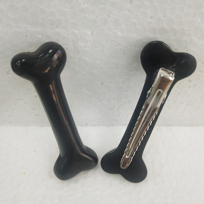 Free Shipping Fashion skeleton bone hair clip hairpin Zombie Punk Bone hairwear hairpin bobby pins