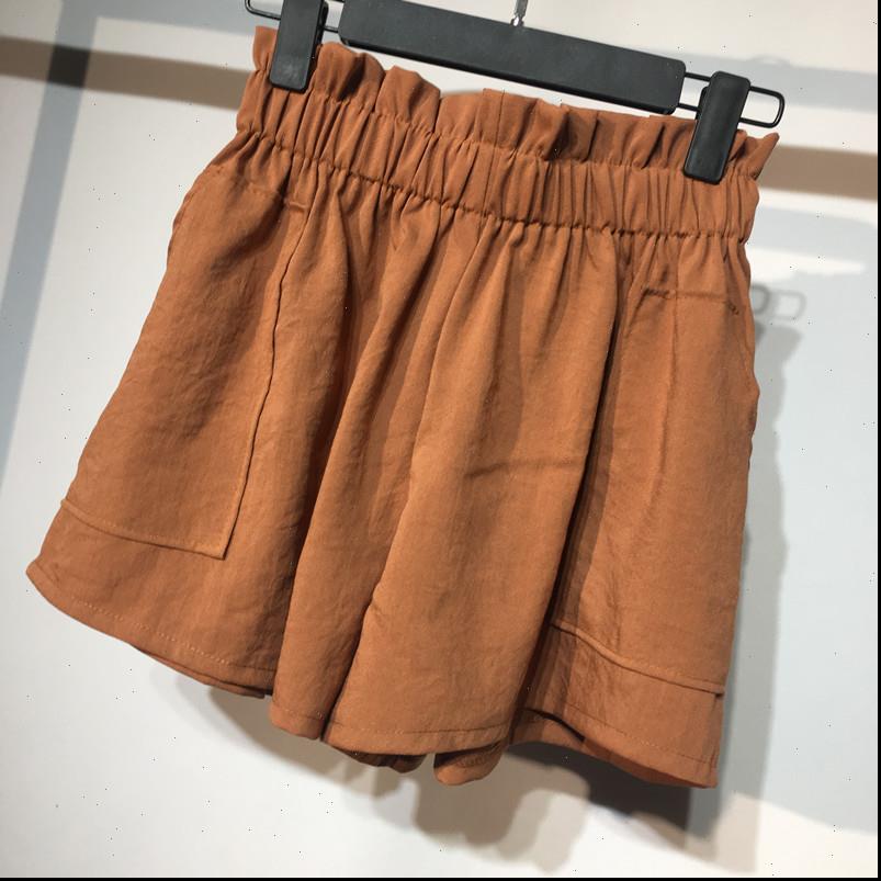 korean summer high waist ice women shorts silk with pocket preppy style loose wide legs white paperbag, White;black
korean summer high waist ice women shorts silk with pocket preppy style loose wide legs white paperbag, White;black