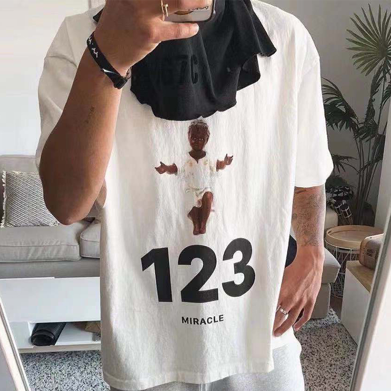 123 Miracle Oversized T-Shirts Mens Casual Cotton T Shirts Tee Summer Shirt Men Women Hip Hop Streetwear MG210072, White
123 Miracle Oversized T-Shirts Mens Casual Cotton T Shirts Tee Summer Shirt Men Women Hip Hop Streetwear MG210072, White