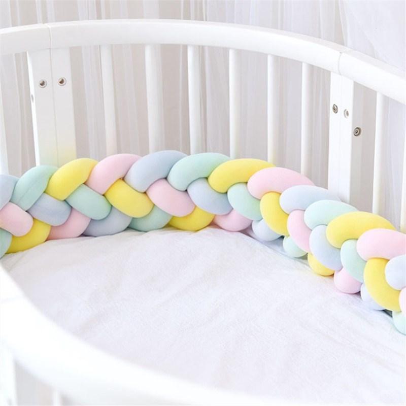 Bedding Sets 2M/3M Baby Bed Bumper Four Braid Handmade Long Knotted Weaving Plush Crib Protector Infant Room Decor
Bedding Sets 2M/3M Baby Bed Bumper Four Braid Handmade Long Knotted Weaving Plush Crib Protector Infant Room Decor