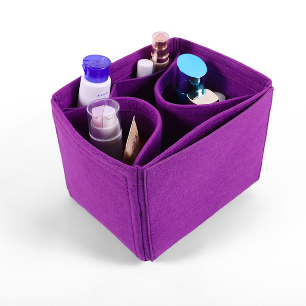 For Picotin 18 22 26 Insert Bags Organizer Makeup Handbag Organize Inner Purse Portable base shaper -Premium Felt (Handmade/20 C 210226