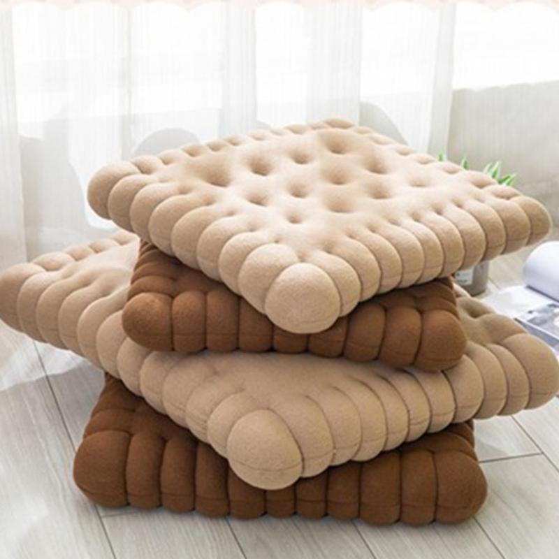 Cushion/Decorative Pillow 1 Piece Cute Biscuit Shape Soft Sofa Cushion Home Bedroom Office Dormitory Decoration, Beige
Cushion/Decorative Pillow 1 Piece Cute Biscuit Shape Soft Sofa Cushion Home Bedroom Office Dormitory Decoration, Beige