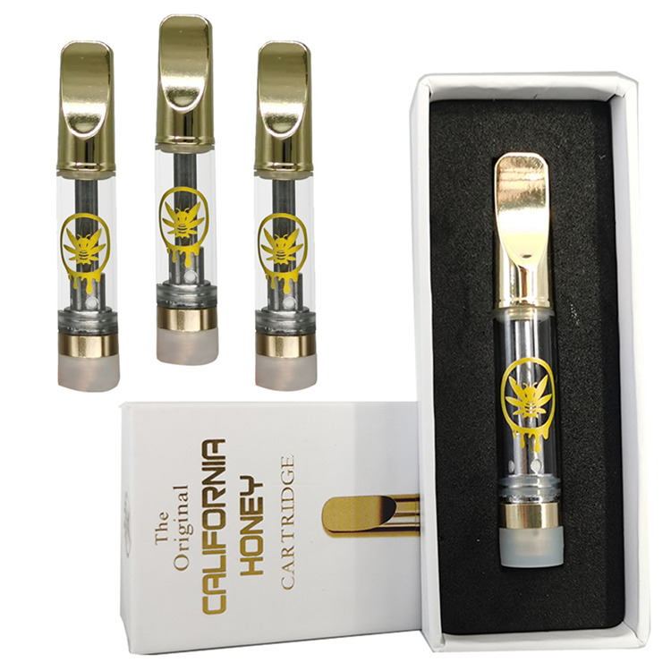 California Honey 510 Ceramic Cartridge packaging Empty Vape Pen Cartridges E Cigarettes Vape Carts 0.8ML 1ML Glass Thick Oil Atomizer
California Honey 510 Ceramic Cartridge packaging Empty Vape Pen Cartridges E Cigarettes Vape Carts 0.8ML 1ML Glass Thick Oil Atomizer
