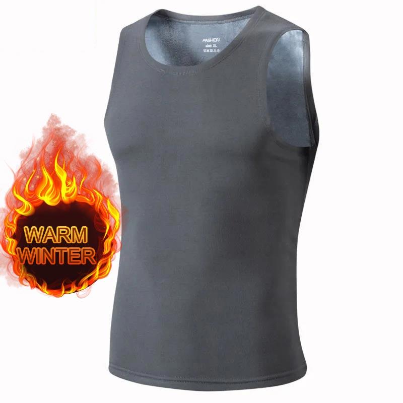 Men' Tank Tops Winter Top Men Gyms Sleeveless Velvet Male Workout Fitness Bodybuilding Elasticity Warm Undershirt Gilet, White;black
Men' Tank Tops Winter Top Men Gyms Sleeveless Velvet Male Workout Fitness Bodybuilding Elasticity Warm Undershirt Gilet, White;black