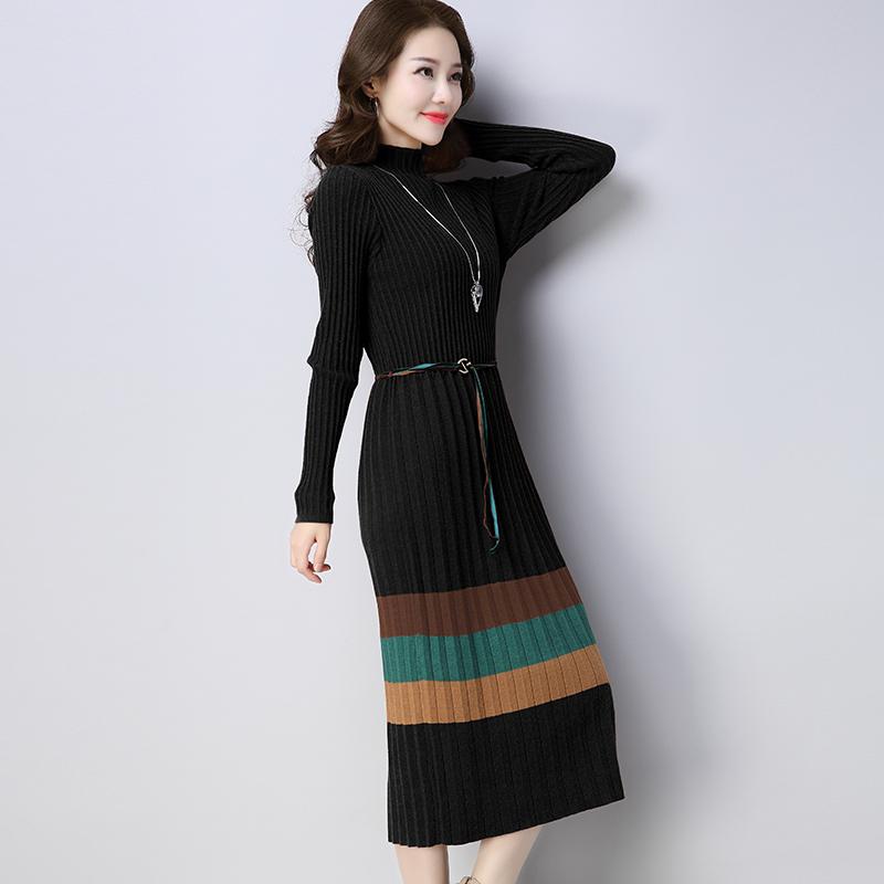 Casual Dresses Women Dress Sexy Stretch Autumn Winter Fashion Long Sleeve Knitted Thicken Warm Sweater, Black
Casual Dresses Women Dress Sexy Stretch Autumn Winter Fashion Long Sleeve Knitted Thicken Warm Sweater, Black
