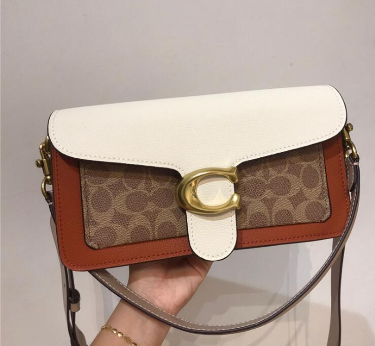 New Bacchus Bag Tabby26 Small Square Bag Hit Color Hand-held Messenger Leather Female Bag, Black splicing
New Bacchus Bag Tabby26 Small Square Bag Hit Color Hand-held Messenger Leather Female Bag, Black splicing
