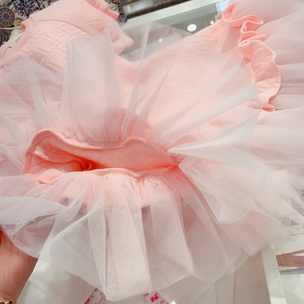 Summer Fashion Toddlers New Girls Dress 2021 Baby Girl Lace Princess Dress Kids Girls Birthday Party Dress