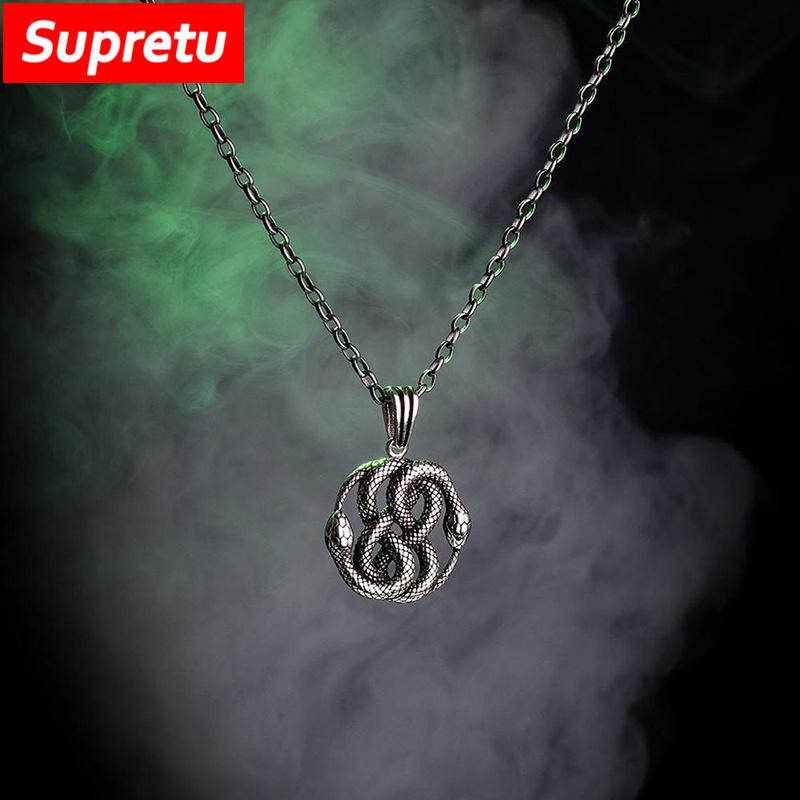 Pendant Necklaces Vikings Ouroboros Antique Pure Tin Men Women Stainless Steel Chain Vintage Gothic Street Jewelry Drop
Pendant Necklaces Vikings Ouroboros Antique Pure Tin Men Women Stainless Steel Chain Vintage Gothic Street Jewelry Drop