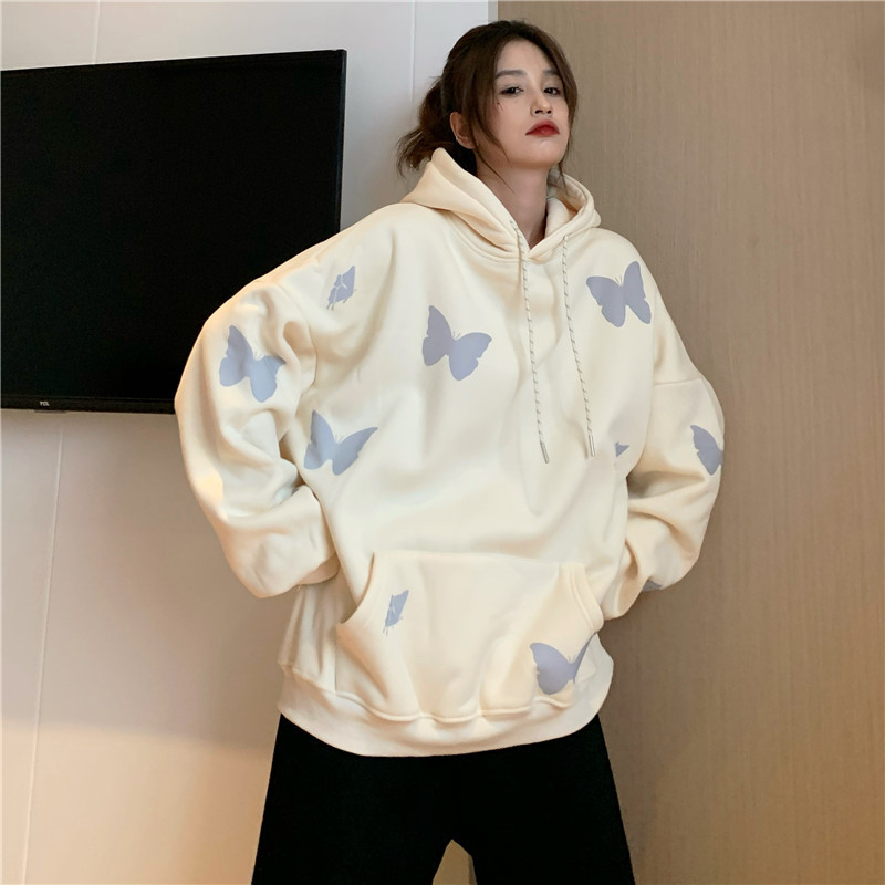 korean women's sweater 2021 autumn and winter new plush thickened composite reflective butterfly fluorescent green, Blue;black
korean women's sweater 2021 autumn and winter new plush thickened composite reflective butterfly fluorescent green, Blue;black